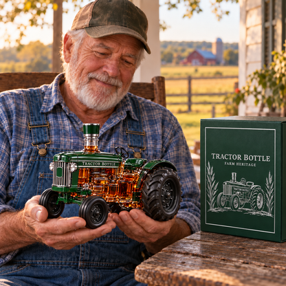 🚜 Farm Heritage Tractor Collector’s Bottle