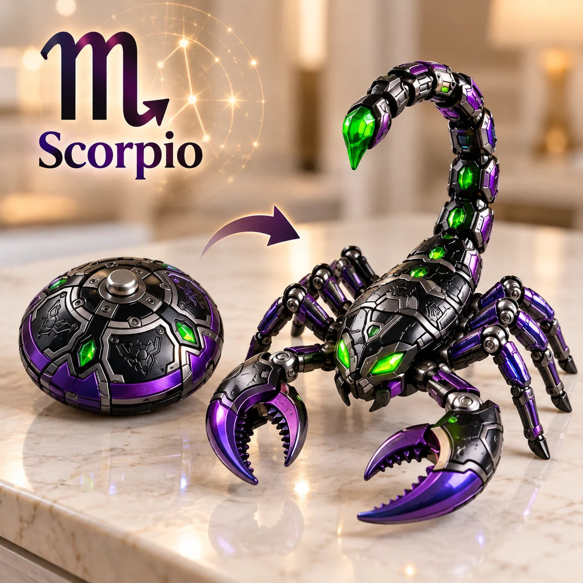 12 Zodiac Mecha™ – 2-in-1 Transforming Robot Collectibles