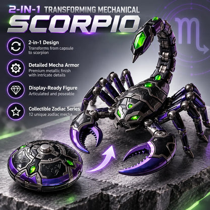 12 Zodiac Mecha™ – 2-in-1 Transforming Robot Collectibles