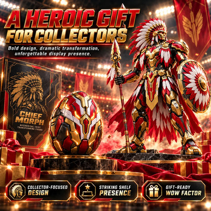 🪶🔥 ChiefMorph – Egg to Chief Transforming Mechanical Figure