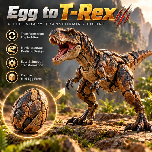 🦖 Egg to Dinosaur™ – Transforming Dino Egg toy🥚