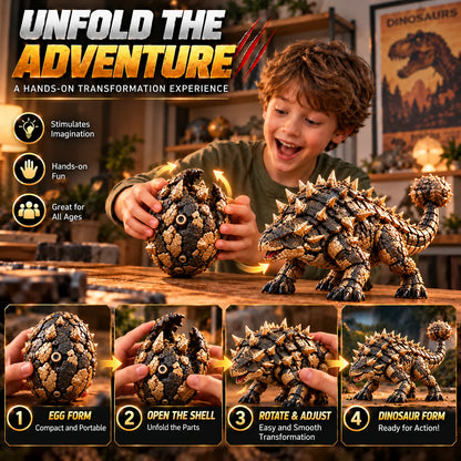 🦖 Egg to Dinosaur™ – Transforming Dino Egg toy🥚