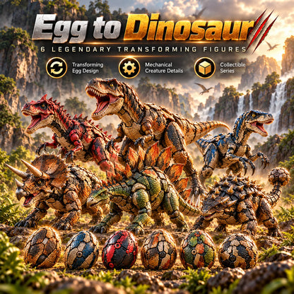 🦖 Egg to Dinosaur™ – Transforming Dino Egg toy🥚