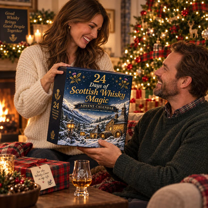 2026 Scottish Whisky Advent Blind Box – 24 Days of Festive Collectible Surprises for Whisky Lovers