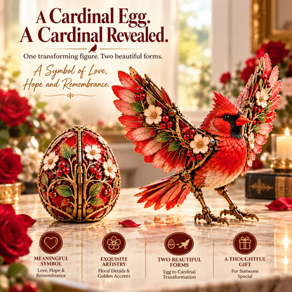 ❤️ A Little Sign Of Love 🐦 Transforming Cardinal Egg – A Keepsake To Treasure