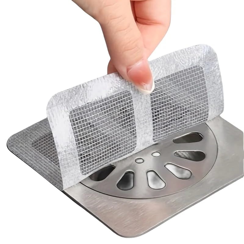 Disposable Drain Cover Stickers – Hair Catcher & Insect Blocker