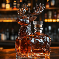 🦌 Deer Whiskey Bottle