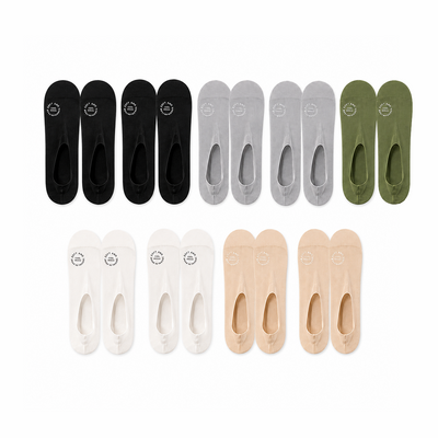 💎9 Pairs (2 Black + 2 White + 2 Nude + 1 Olive) -👍Free Shipping / One pair isn’t enough. Grab a few and never go back to regular socks