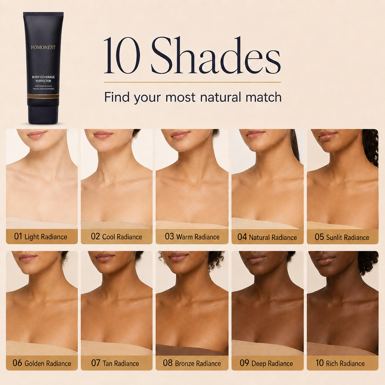 Waterproof & Sweatproof Full Coverage Body Tattoo Concealer | Instant Coverage, Limited Time: Free Concealer Brush Included