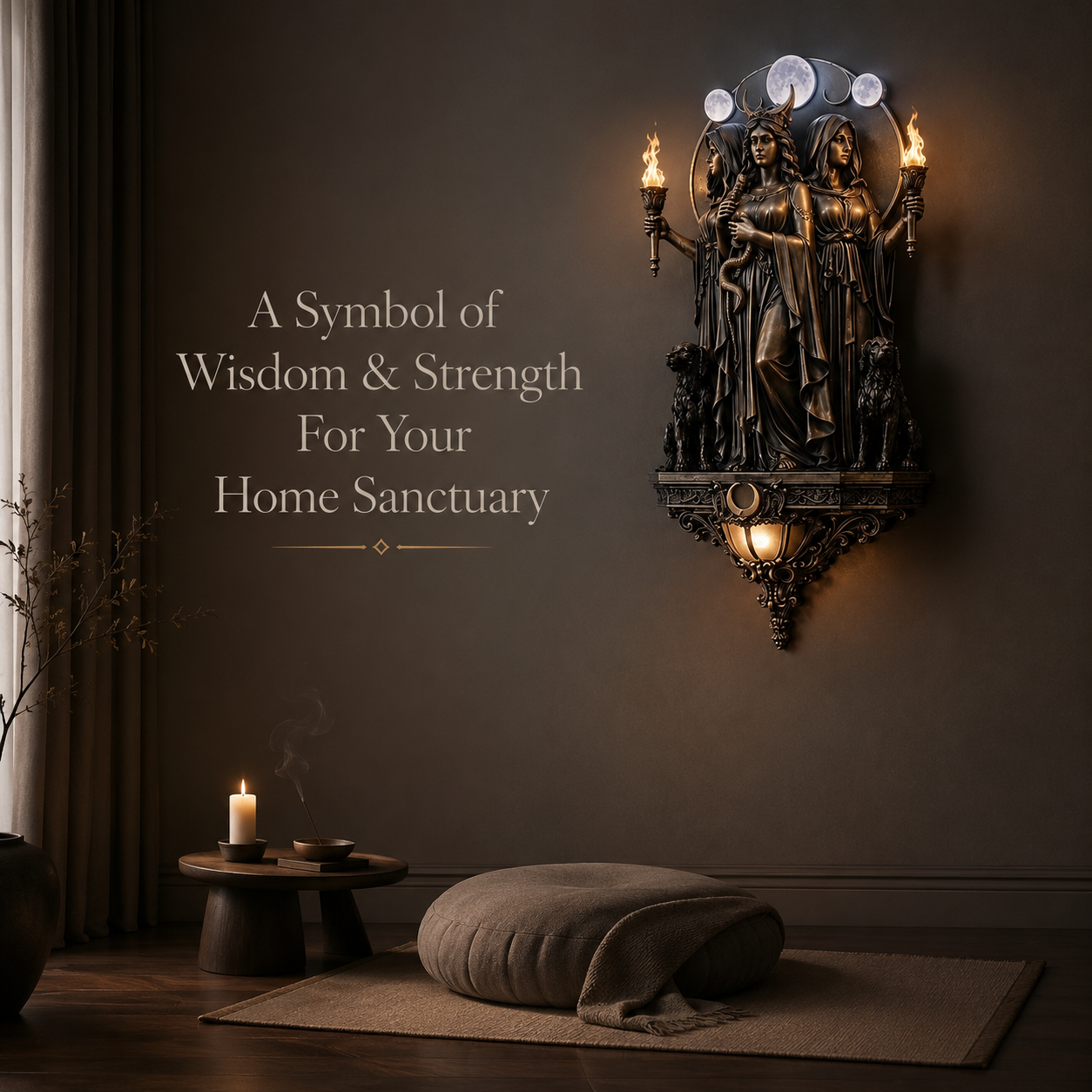 🔥Last Day 49% OFF - 2026 Odin Wall Lamp – The Allfather’s Watchful Light🛡️