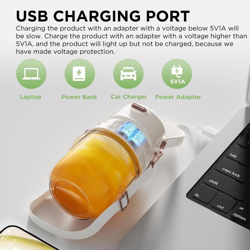 🏆 50K+ SOLD! – Almost Gone💥-✨ Portable Juicer Blender