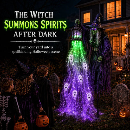 🔥 Today Only: 49% OFF 🎁Animated Halloween Soul Harvester Garden Light Collection💀