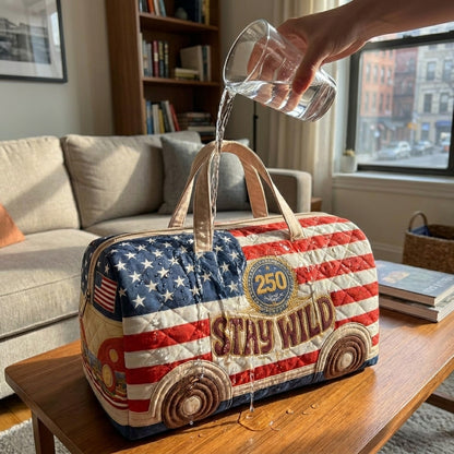 250th Quilted Travel Duffle Bag — Yours Free