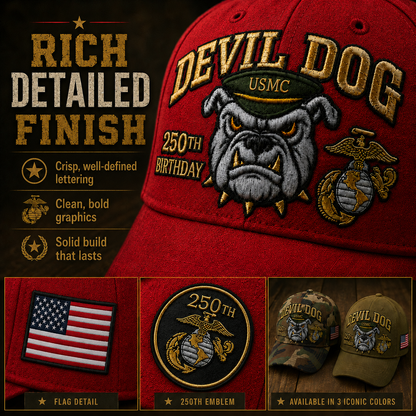 🔥60% Off Everything on the Last Day❤️ U.S. Military Mascot 250th Anniversary Embroidered Cap Collection 🇺🇸