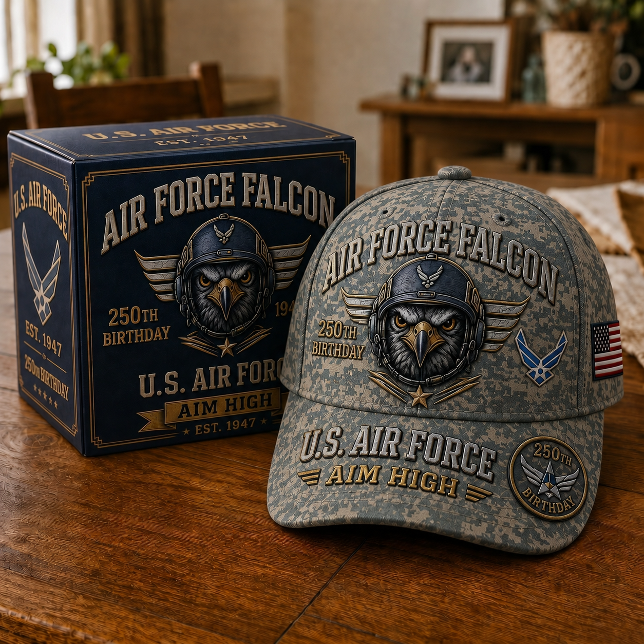 🔥60% Off Everything on the Last Day❤️ U.S. Military Mascot 250th Anniversary Embroidered Cap Collection 🇺🇸