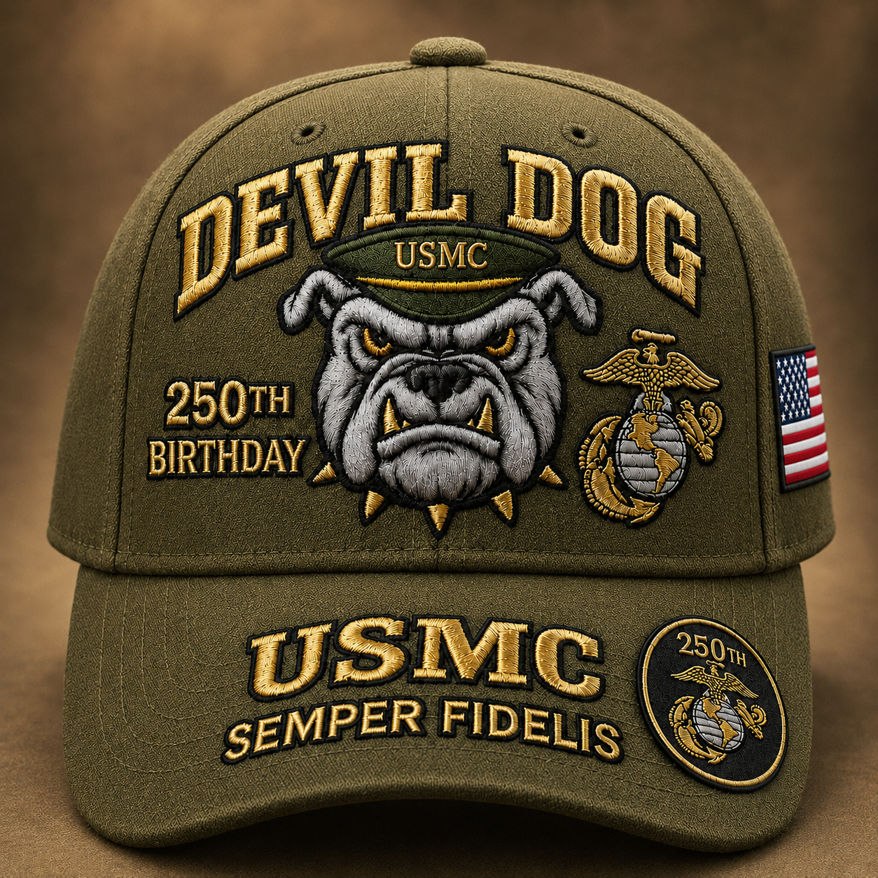 🔥60% Off Everything on the Last Day❤️ U.S. Military Mascot 250th Anniversary Embroidered Cap Collection 🇺🇸
