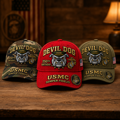 🔥60% Off Everything on the Last Day❤️ U.S. Military Mascot 250th Anniversary Embroidered Cap Collection 🇺🇸