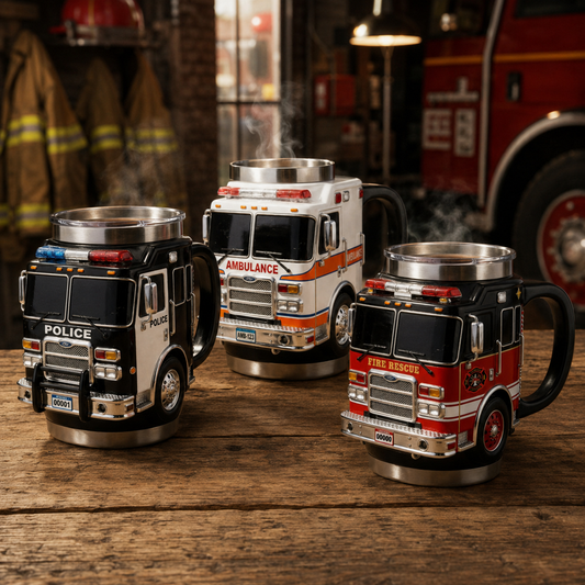 🔥2026 Hot Sale - 🚒Fire Engine Legend Mug – A Tribute Gift for Heroes & Car Lovers⚡