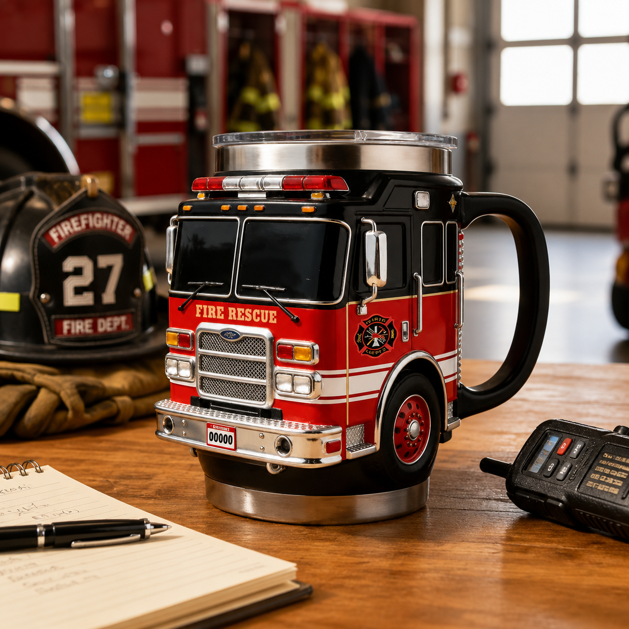 🔥2026 Hot Sale - 🚒Fire Engine Legend Mug – A Tribute Gift for Heroes & Car Lovers⚡