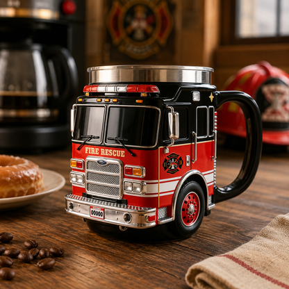 🔥2026 Hot Sale - 🚒Fire Engine Legend Mug – A Tribute Gift for Heroes & Car Lovers⚡