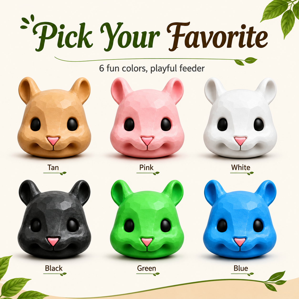 🐿️✨Funny Big-Head Squirrel Feeder – Turn Every Backyard Visit Into a Laugh🌿