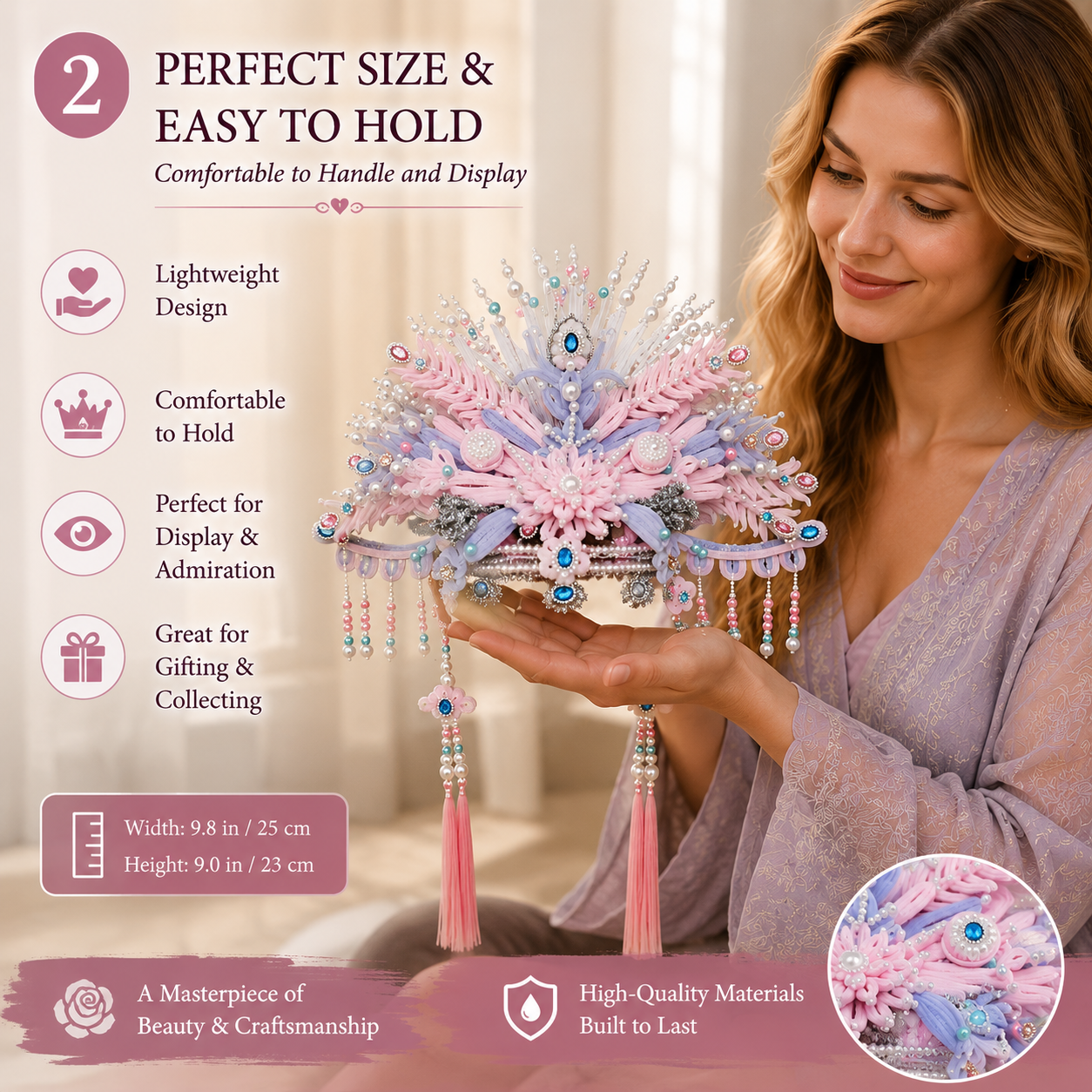 ✨ Turn Your Dream Into Reality – DIY Phoenix Crown Kit 50% Off Today!