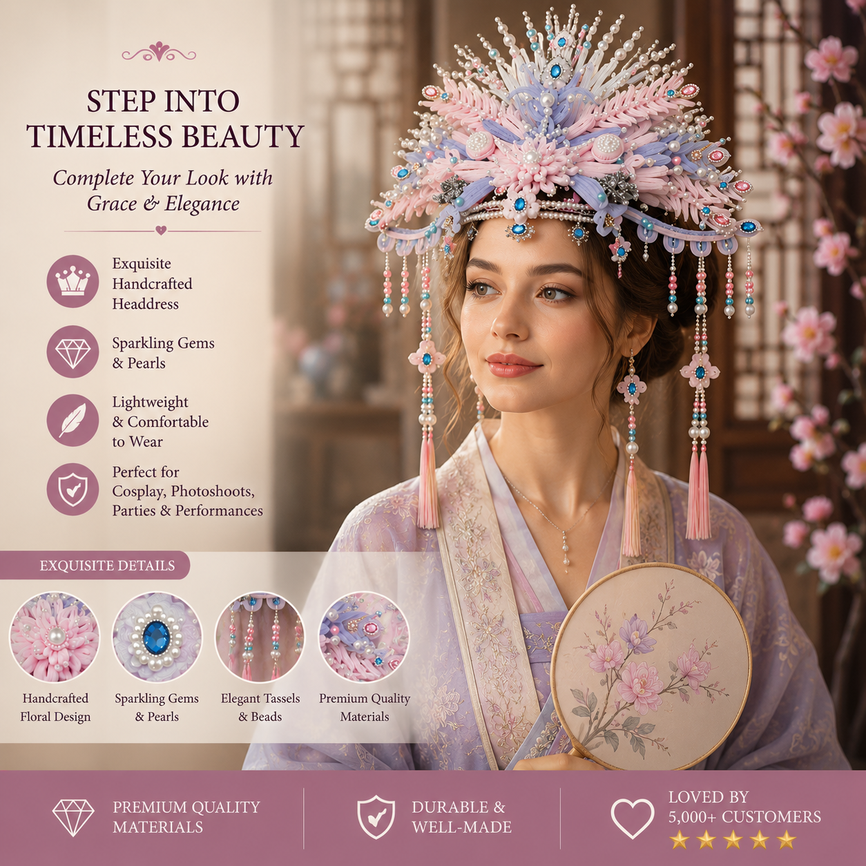 ✨ Turn Your Dream Into Reality – DIY Phoenix Crown Kit 50% Off Today!