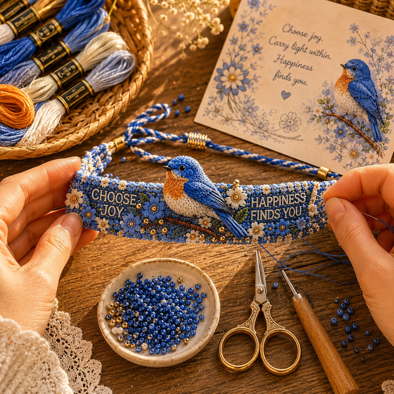 🌼 Blessings & Hope 🐝 2026 Limited Edition Handmade Woven Bracelet