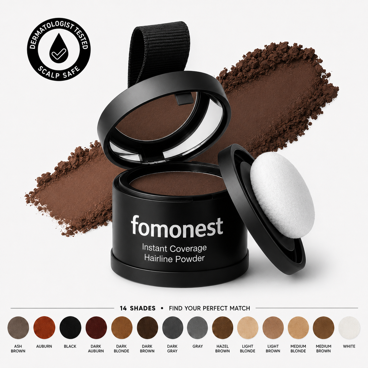 Instant, Natural Coverage Hairline Powder