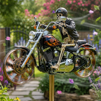 🔥Last Day Promo: 49% OFF 💀-Skull Motorcycle Windmill- 🏍️Buy 2 & Get FREE Shipping Today! 🚚