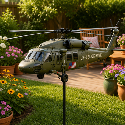 🔥49% OFF🎖️-Vietnam Veteran CH-47 Chinook Helicopter Wind Spinner ✈️