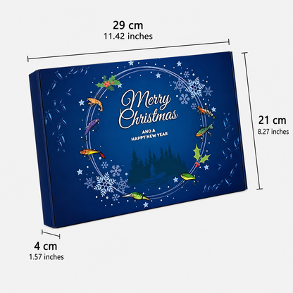 🎣Fishing Lure Advent Calendar: 24‑Day Angler Christmas Countdown Box
