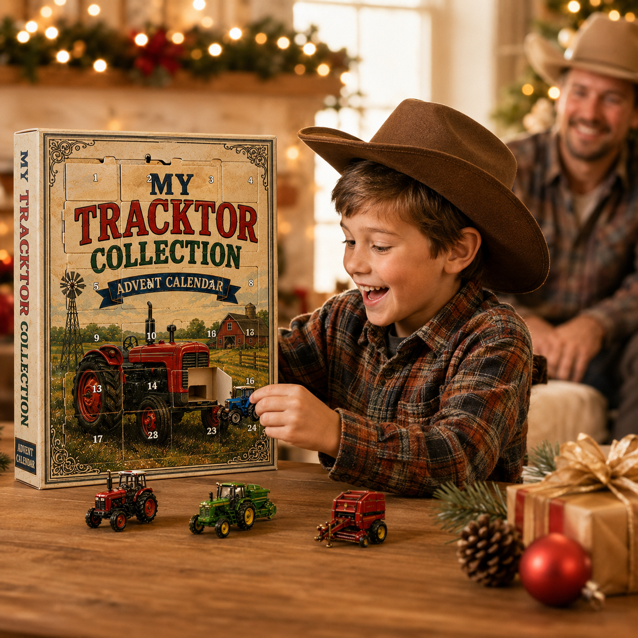 🎄 24 Days of Tractor Surprises — A Christmas Countdown Made for Farm Lovers