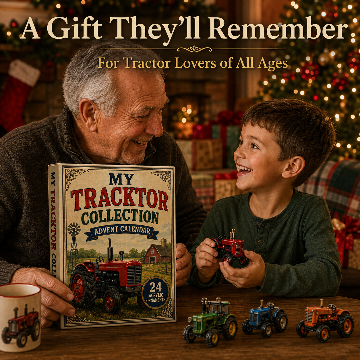 🎄 24 Days of Tractor Surprises — A Christmas Countdown Made for Farm Lovers