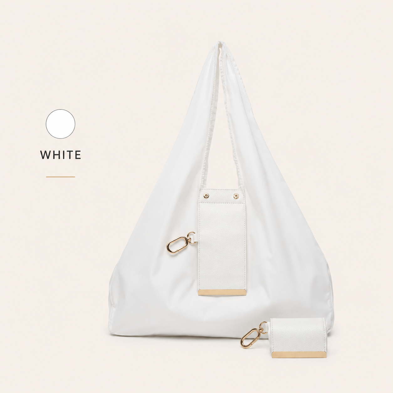 Toworkact™ Varelli Charm Transformable Bag – Stylish Vegan Leather Tote & Keychain Charm