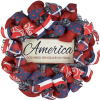 Patriotic Star Wreath* Style B