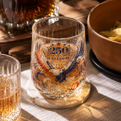 🦅 USA 250th Anniversary Freedom Eagle Glass – Limited Collector Edition