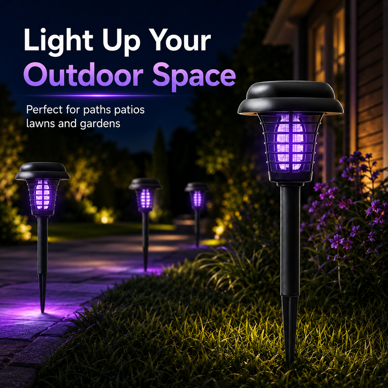 🔥Last Day 60% OFF🎁Solar Mosquito Zapper Light