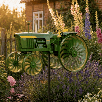 Earl's Handmade Tractor Wind Spinner