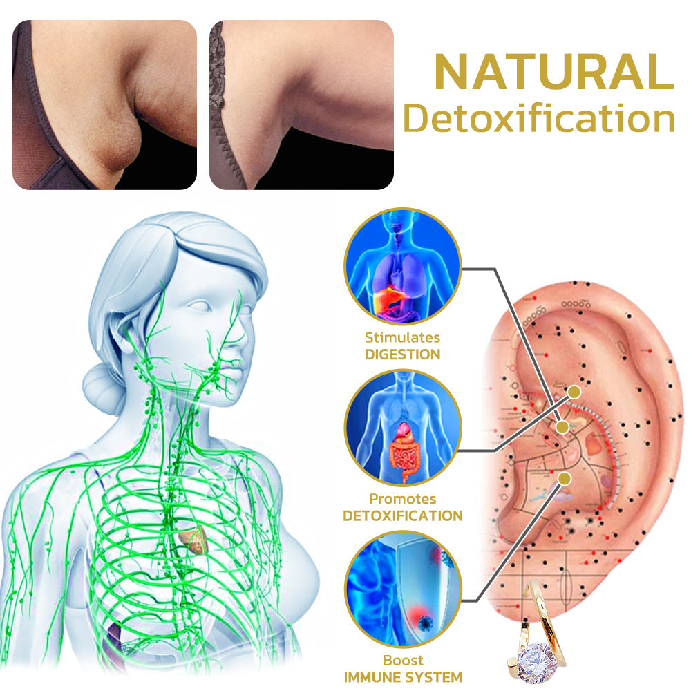 🔥LAST DAY SALE-80% OFF)Histone Lymphvity MagneTherapy CZ Earrings