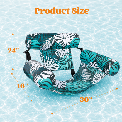 【🔥Hot Sale 50% OFF】💺🌴 Inflatable Floating Chair——Your Ultimate Summer Essential 🌊
