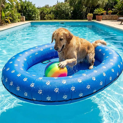 ❄️🐶Inflatable Dog Float 🦴Grab one for your pup & a friend’s furry buddy!