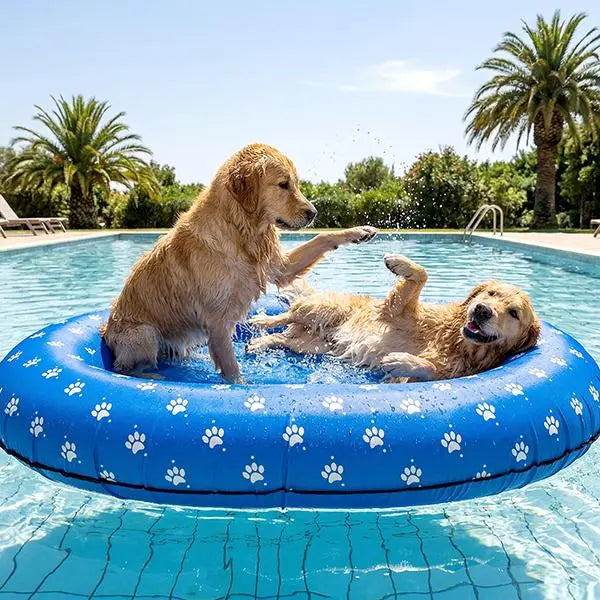 ❄️🐶Inflatable Dog Float 🦴Grab one for your pup & a friend’s furry buddy!