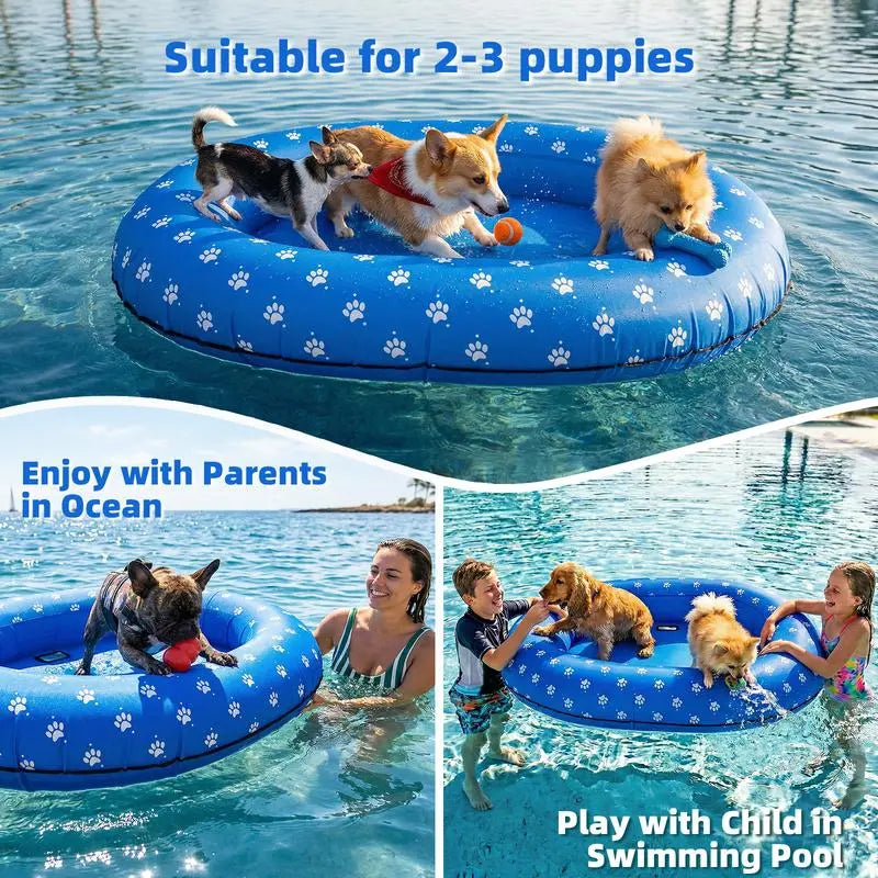 ❄️🐶Inflatable Dog Float 🦴Grab one for your pup & a friend’s furry buddy!