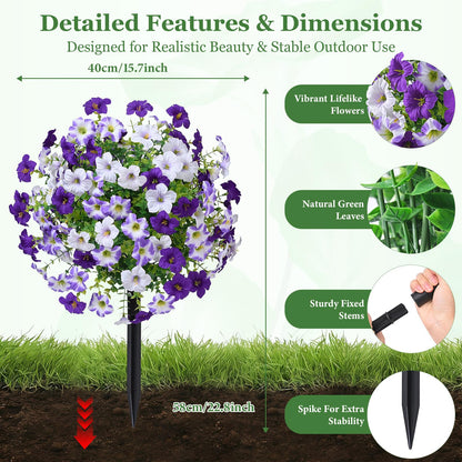 🔥🔥🔥Last Day! 50% Off Outdoor/Indoor UV Resistant & Waterproof Artificial Flower Decor🌸