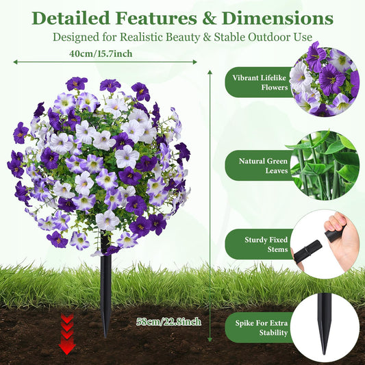 🔥🔥🔥Last Day! 50% Off Outdoor/Indoor UV Resistant & Waterproof Artificial Flower Decor🌸