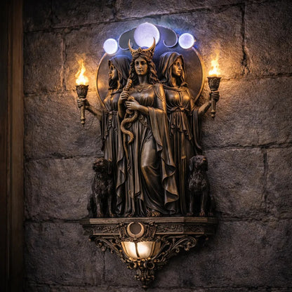 🛡️ Medieval Castle Knight Wall Sconce, Warm Glow Atmospheric Wall Lamp⚔️✨