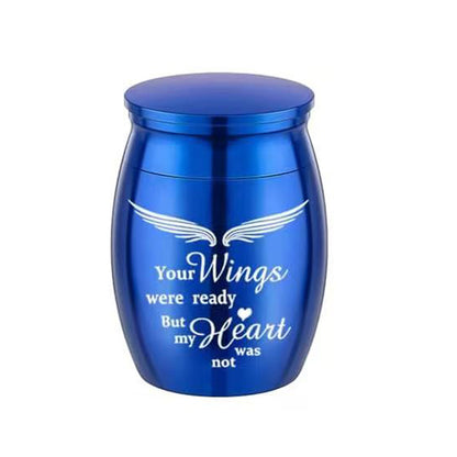 I am Always With You Mini Urn - Personalized Memorial Gifts for Loss of Mom or Dad