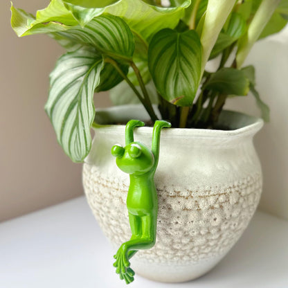ONLY 3 SETS LEFT 🔥Cute Climbing Frog Planter Pot Decoration 🐸🌿