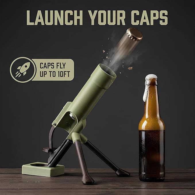 💥Launch Your Beer Open Like a Cannon🍻 – 51mm Tactical Bottle Opener